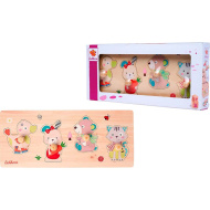 Eichhorn: Drewniane puzzle „Słodcy Przyjaciele” - Simba Toys