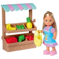 Évi Love: Zestaw do zabawy z lalką Évi i stoisko z owocami - Simba Toys