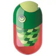 Faber-Castell: Temperówka z papugą i gumką do mazania