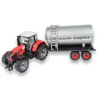 Farm Truck Series: Czerwony lub zielony traktor z zbiornikiem na wodę 46 cm