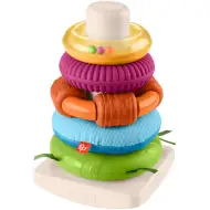 Fisher-Price: Sensory Rock-A-Stack™ piramida z pierścieniami - Mattel