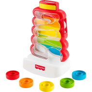 Fisher-Price: Zestaw do zabawy z wieżą pierścieniową - Mattel