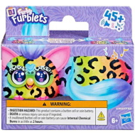 Furby: DJ Furblets Rain-Bow-Kat interaktywna pluszowa figurka - Hasbro