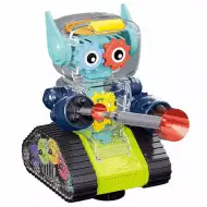 GearWheel świecący robot bojowy z wyrzutnią w dwóch wersjach