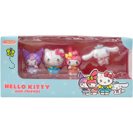 Hello Kitty i jej przyjaciele — zestaw 4 figurek - Comansi