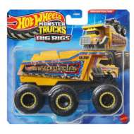 Hot Wheels Monster Trucks: Wreckstruction — sześciokołowy holownik, samochodzik 1/64 - Mattel
