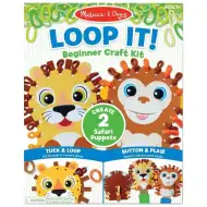 Hurkold! Zestaw kreatywny do tworzenia kukiełek dzikich zwierząt – Melissa & Doug