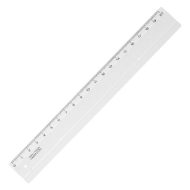 ICO: przezroczysta linijka 20 cm