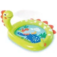 Intex: Nadmuchiwana brodzik dla dzieci z dinozaurem, z funkcją prysznica, 119x109x66 cm