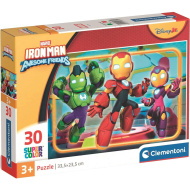 Iron Man i jego niesamowici przyjaciele 30-elementowe puzzle - Clementoni
