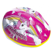 Kask z motywem jednorożców