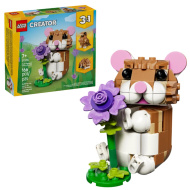 LEGO® Creator: Uroczy chomik z kwiatkiem (31376)