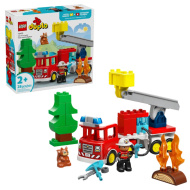 LEGO® DUPLO®: Wóz strażacki z wężem i strażakiem (10473)