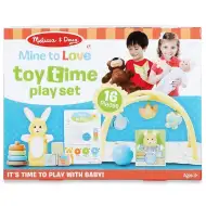Lalki i domki dla lalek - Mata edukacyjna z zabawkami - Melissa & Doug