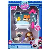 Littlest Pet Shop: Zestaw 3 figurek Spa