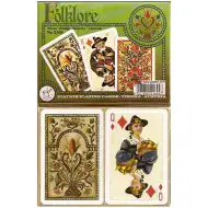 Luksusowe karty do remika – Folklore 2x55 sztuk – Piatnik