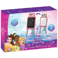 Luna: Dwustronna tablica do rysowania Disney księżniczki 2 w 1, 56x42x6 cm