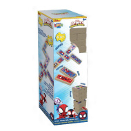 Luna: Marvel Spidey 3 w 1 – gra planszowa: Jenga, Domino i gra pamięciowa