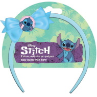 Luna: opaska do włosów z kokardą w motyw Lilo & Stitch