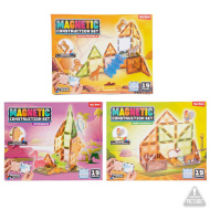 Magnetic magnetyczny zestaw konstrukcyjny ze zwierzętami, 19 elementów, różne, 1 szt.