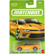 Matchbox: Ikoniczny mały samochód 2016 Chevy Camaro Convertible w skali 1/64 - Mattel