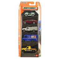Matchbox: Metro, zestaw 5 samochodzików 1:64 - Mattel