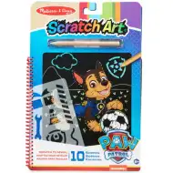 Melissa & Doug: Psi Patrol Chase - kreatywna zabawa z wydrapywanką