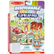 Melissa & Doug: Psi Patrol Klasyczna Misja książeczka z wielokrotnie przyklejanymi naklejkami