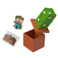 Minecraft Reveal minifigurka w pojemniku – Kaktus – Mattel