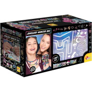 Monster High Zestaw do tworzenia biżuterii w Strasznej Torebce - Lisciani