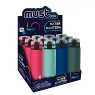 Must Pagouri metalowa butelka 600ml w różnych wariantach.