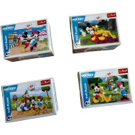 Myszka Miki mini puzzle 54 elementów, różne wzory, 1 sztuka - Trefl