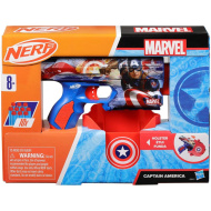 Nerf: Marvel Kapitan Ameryka - broń strzelająca piankowymi pociskami - Hasbro