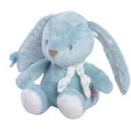 Nicotoy: pluszowy króliczek Louise w kolorze niebieskim 13 cm - Simba Toys