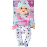 Noworodek lalka z butelką w ubranku z słonikiem - Simba Toys
