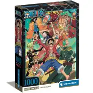 One Piece anime 1000-elementowe kompaktowe puzzle 50x70cm - Clementoni
