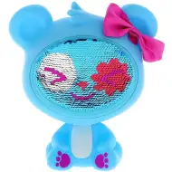 Panda z cekinami 14 cm