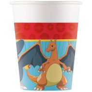 Papierowe kubeczki Pokémon, zestaw 8 szt., 200 ml