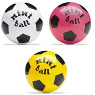 Piłka gumowa MiniBall z motywem piłkarskim 14 cm, różne rodzaje