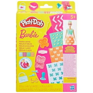 Play-Doh: Zestaw ciastoliny Barbie koraliki i kokardki - Hasbro