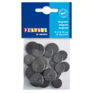 PlayBox: Magnetyczne dyski 15-20mm, 24 szt.