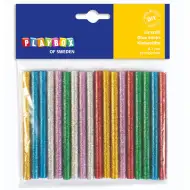 PlayBox: Zestaw wkładów do pistoletu klejowego z brokatem 18 szt. 7 mm
