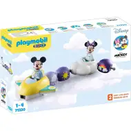 Playmobil 1.2.3 & Disney: Myszka Miki i Minnie z samolotem chmurkowym (71320)