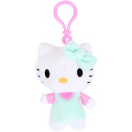 Pluszowy brelok torebkowy Hello Kitty, 12 cm – miętowozielony