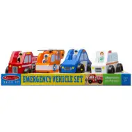 Pojazdy i figurki ratunkowe z drewna – Melissa & Doug