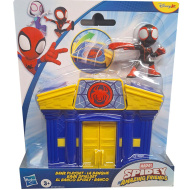Póki i jego wspaniali przyjaciele: bankowy zestaw zabawkowy z figurką Milesa Moralesa - Hasbro