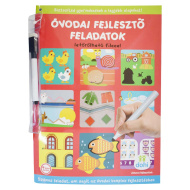 Przedszkolne zadania rozwojowe zmazywalnym flamastrem – D-Toys
