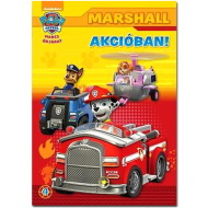 Psi Patrol: Marshall w akcji! książka z zadaniami