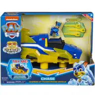 Psi Patrol Mighty Pups: Pojazd Deluxe Chasea ze światłem i dźwiękiem - Spin Master