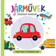 Puzzle dla maluchów - Książka pojazdów dla dzieci